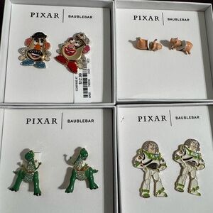 BaubleBar Pixar Character Enamel Stud Earring Set — Multicolor